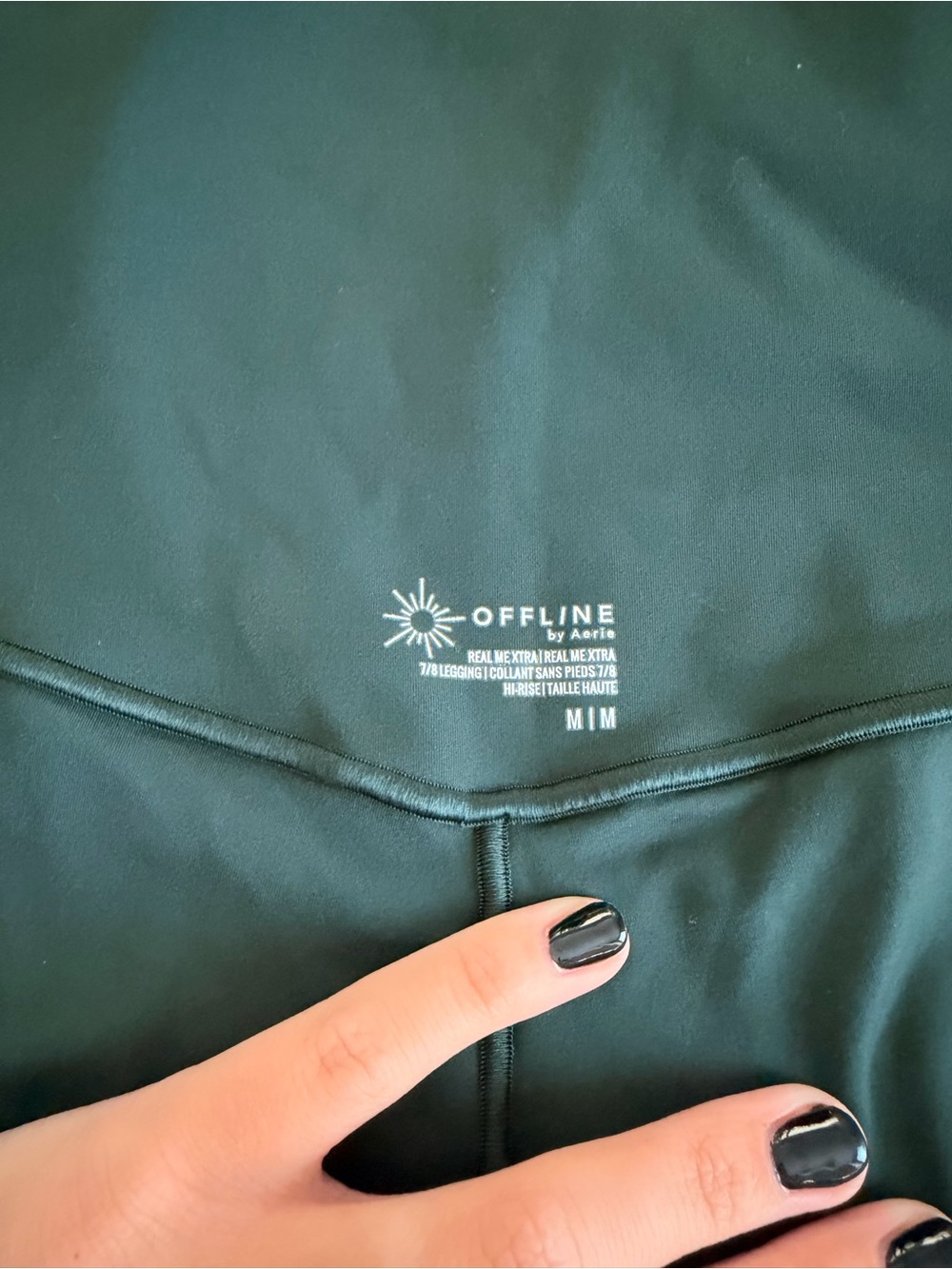 Offline by Aerie Green High-Rise Leggings - M